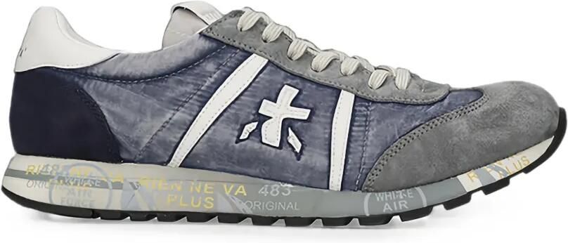 Premiata Lucy 8403 sneakers met logopatch Blauw