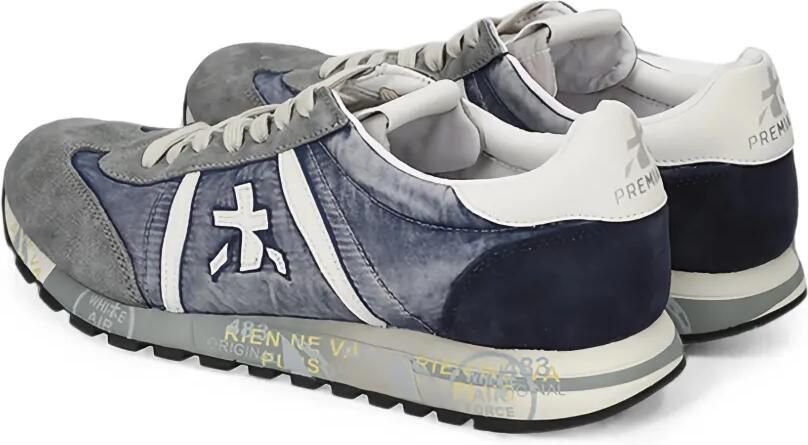 Premiata Lucy 8403 sneakers met logopatch Blauw - Foto 4