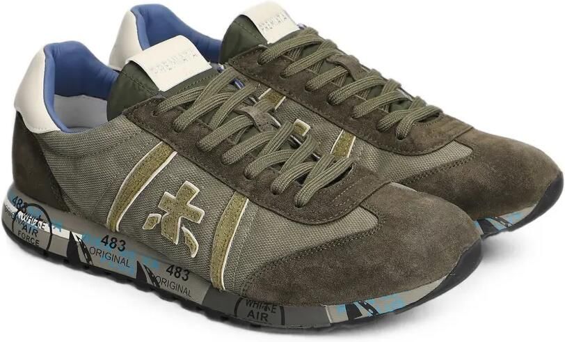 Premiata Lucy panelled sneakers Groen - Foto 4