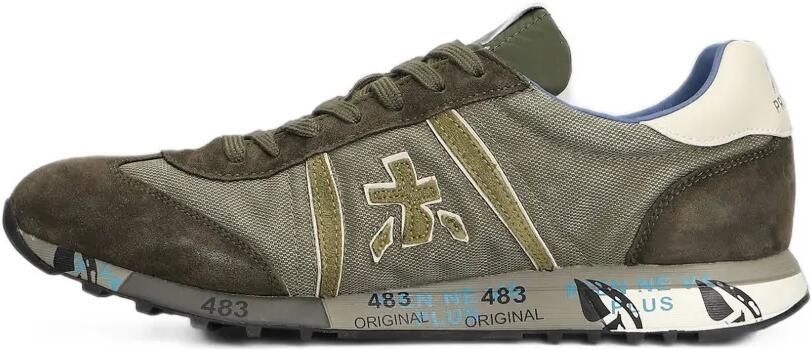 Premiata Lucy panelled sneakers Groen - Foto 5