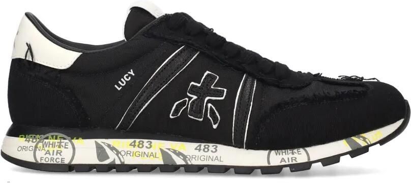 Premiata Lucy sneakers met vlakken Zwart