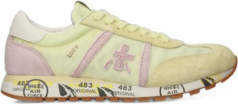 Premiata LucyD 8141 sneakers met vlakken Geel