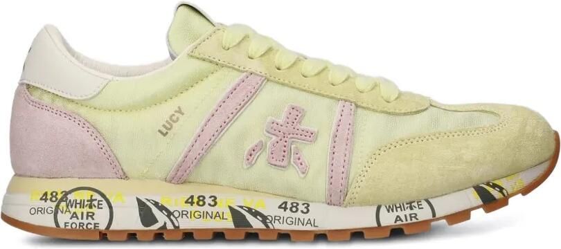 Premiata LucyD 8141 sneakers met vlakken Geel