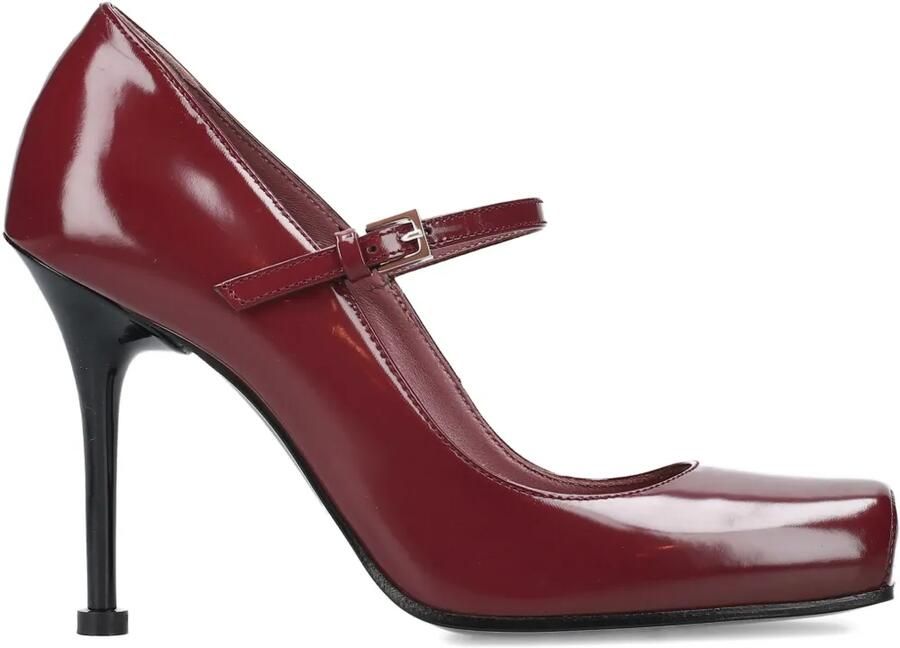 Premiata Marilyn pumps met vierkante neus Rood