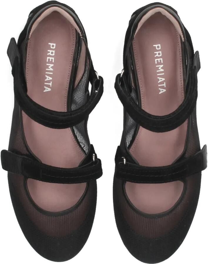 Premiata Mary Jane ballerina's met bandje Wit - Foto 2