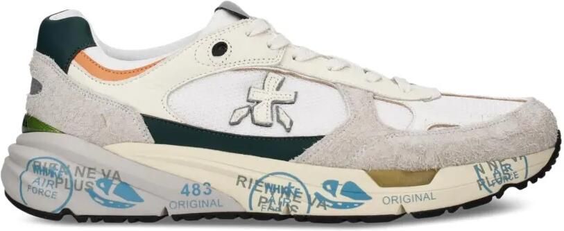 Premiata Mase 8111 sneakers met vlakken Wit