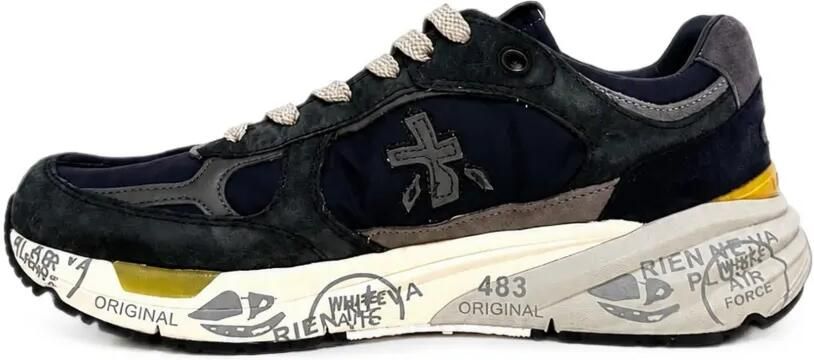 Premiata Mase 8428 sneakers met vlakken Blauw