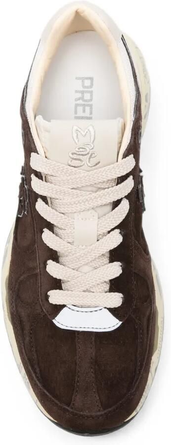 Premiata Mase sneakers met suède vlakken Bruin - Foto 4