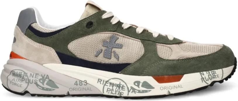 Premiata Mase sneakers met vlakken Beige