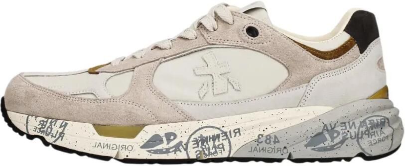 Premiata Mase sneakers met vlakken Beige