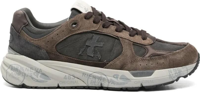 Premiata Mase sneakers met vlakken Bruin