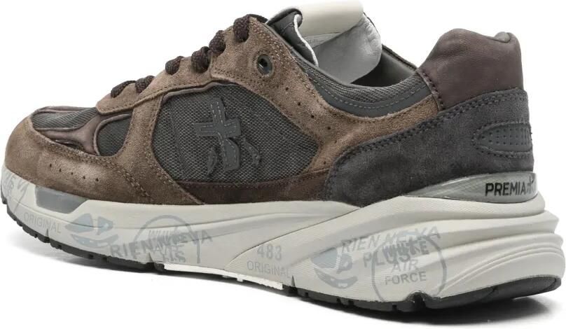 Premiata Mase sneakers met vlakken Bruin - Foto 3