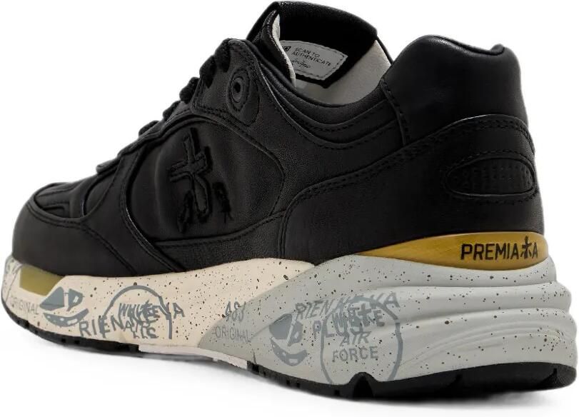 Premiata Mase sneakers met vlakken Zwart - Foto 4