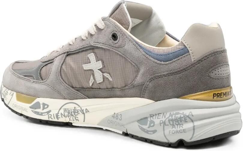 Premiata Mase suède leren sneakers Grijs