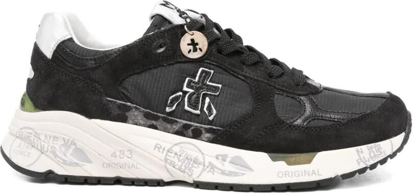 Premiata Mased sneakers met vlakken Zwart