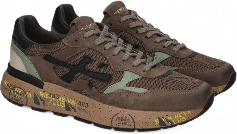 Premiata Mick 0.1 8236 sneakers Bruin - Foto 4