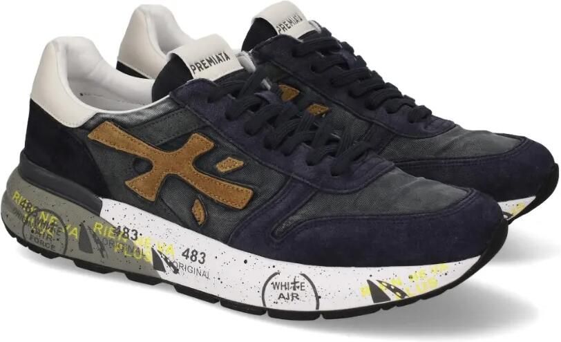 Premiata MICK 8435 sneakers Blauw - Foto 3