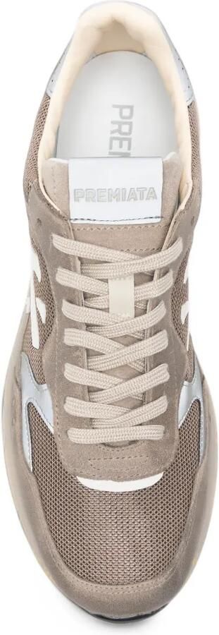 Premiata Mick panelled sneakers Beige - Foto 4
