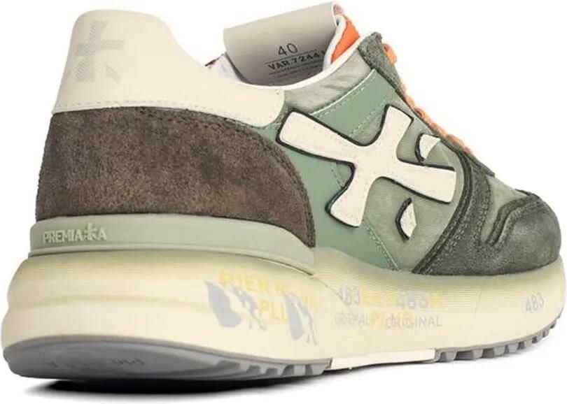 Premiata Mick sneakers met suède details Groen - Foto 2