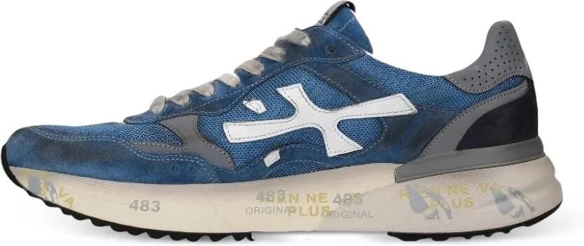 Premiata Mick sneakers met vlakken Blauw - Foto 5