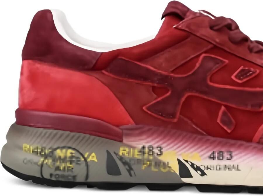 Premiata Mick suède sneakers Rood