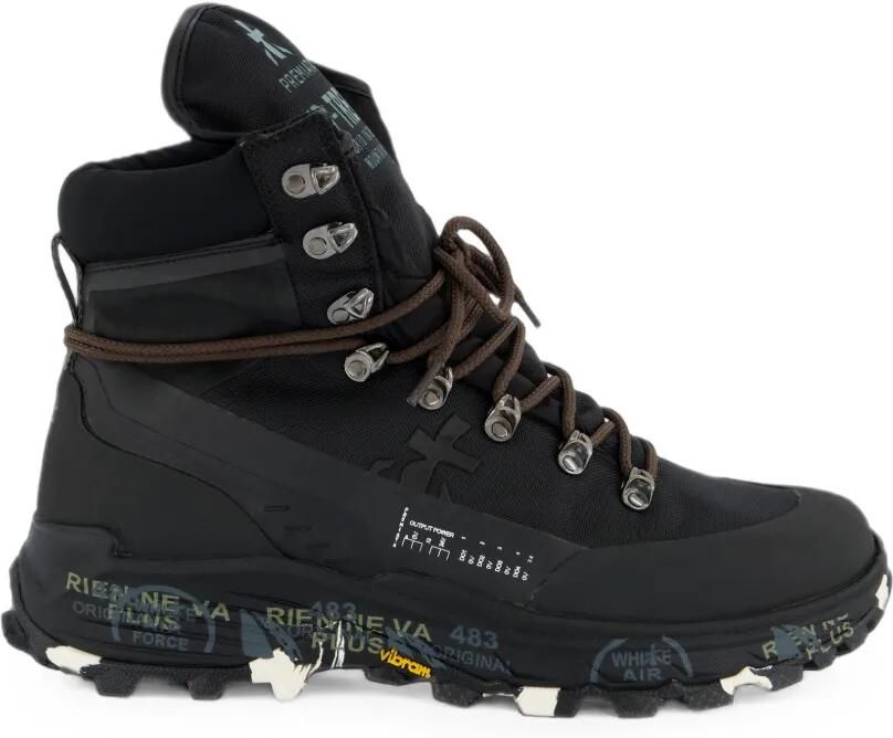 Premiata Midtreck 507 laarzen Zwart