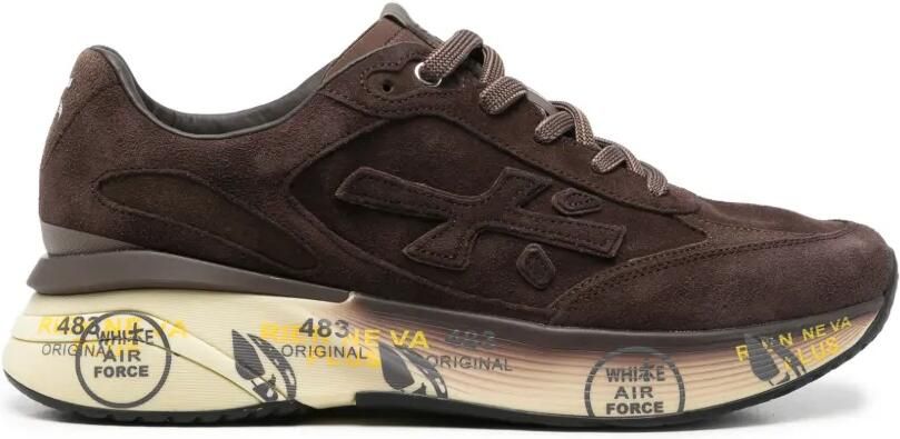 Premiata Moe Run sneakers met vlakken Bruin