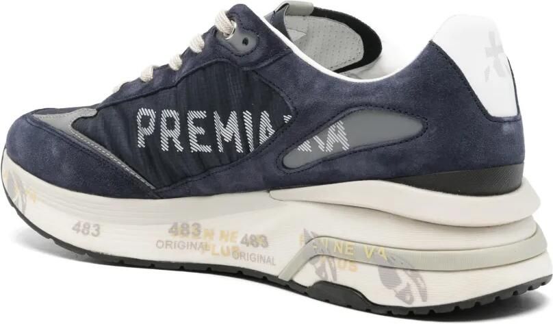 Premiata Moe Run suède sneakers Blauw - Foto 2