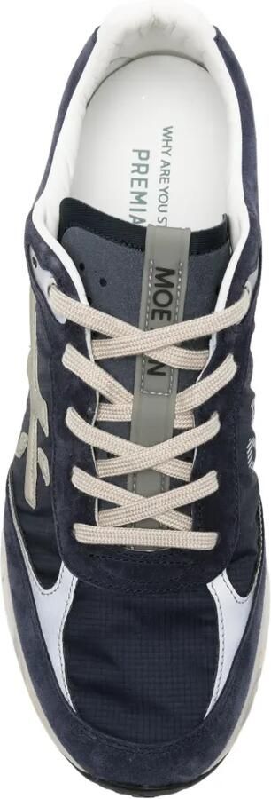 Premiata Moe Run suède sneakers Blauw - Foto 4