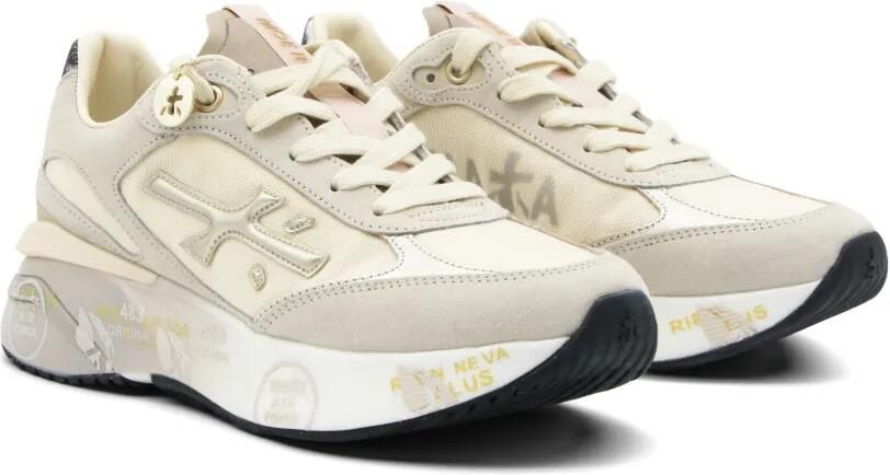 Premiata Moerun 7304 sneakers met ronde neus Beige - Foto 4