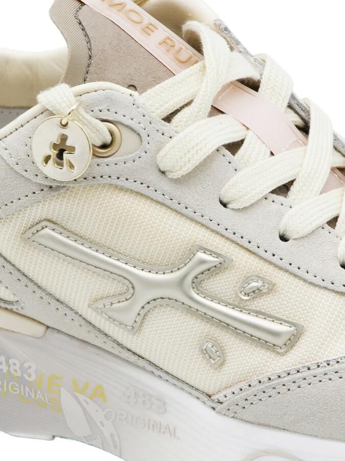 Premiata Moerun 7304 sneakers met ronde neus Beige - Foto 2