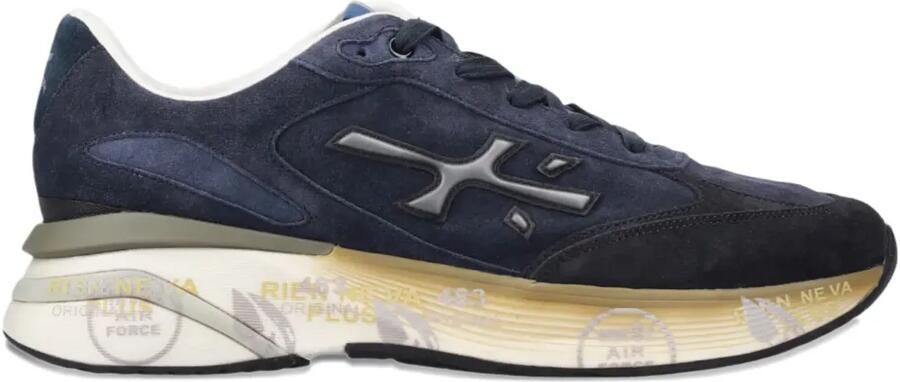 Premiata MOERUN-7776 "Dark Blue" sneakers Blauw