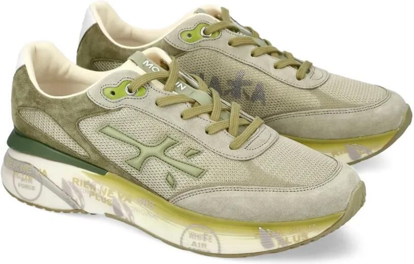 Premiata Moerun sneakers Groen - Foto 3