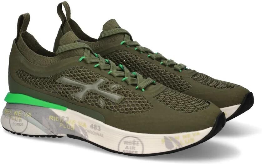 Premiata Moerun sneakers Groen - Foto 3