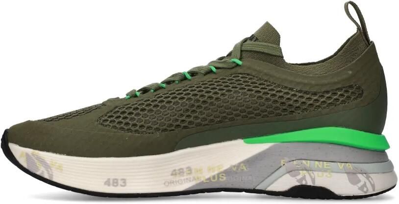 Premiata Moerun sneakers Groen - Foto 5