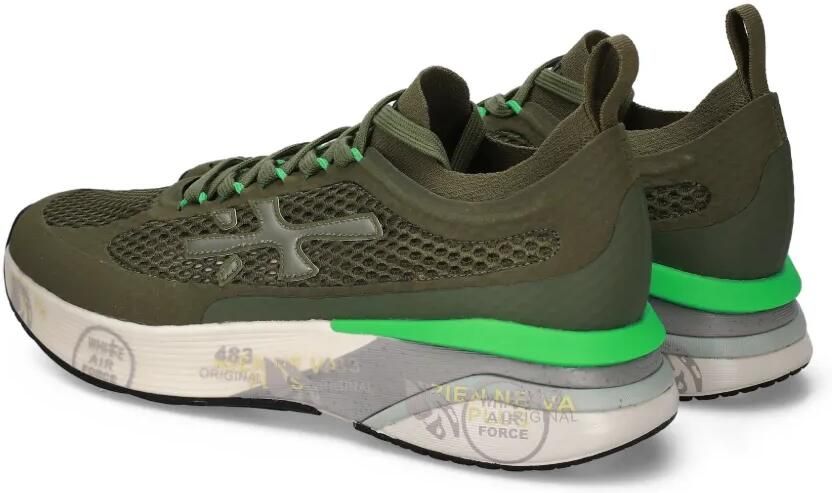 Premiata Moerun sneakers Groen - Foto 4