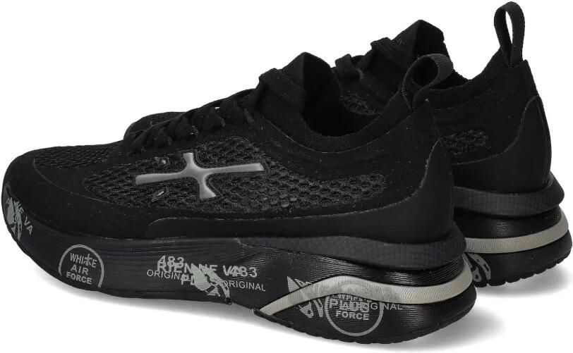 Premiata Moerun sneakers met mesh vlak Zwart - Foto 4