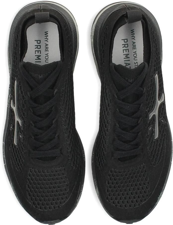 Premiata Moerun sneakers met mesh vlak Zwart - Foto 2