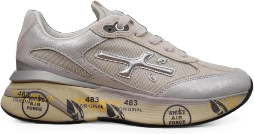 Premiata Moerund 8564 sneakers met vlakken Beige