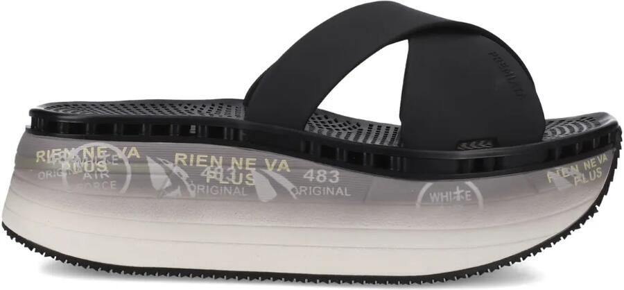Premiata Moura 7457 slippers Zwart