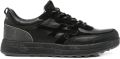 Premiata Nous leren sneakers met vlakken Zwart - Zwart