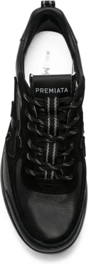 Premiata Nous leren sneakers met vlakken Zwart - Foto 3
