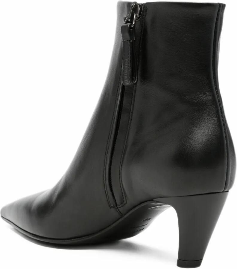 Premiata pointed-toe leather ankle boots Zwart - Foto 2
