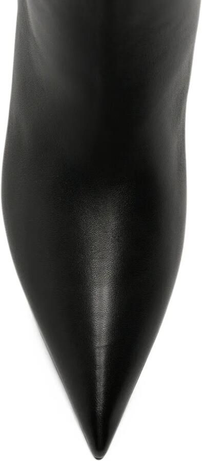 Premiata pointed-toe leather boots Zwart - Foto 2