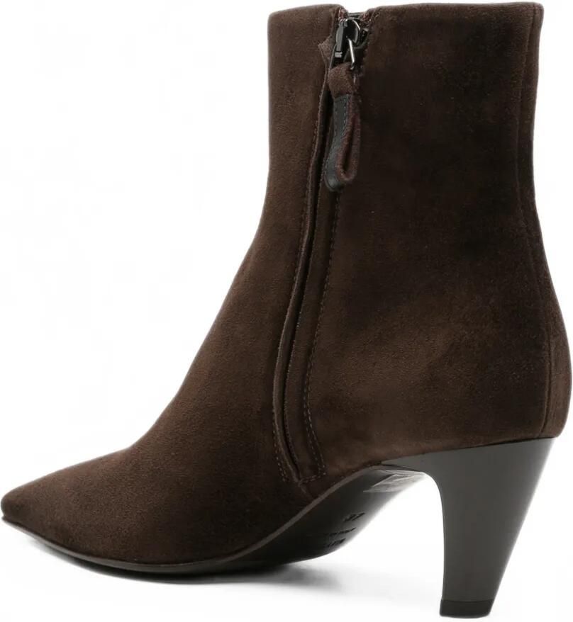 Premiata pointed-toe suede ankle boots Bruin - Foto 2