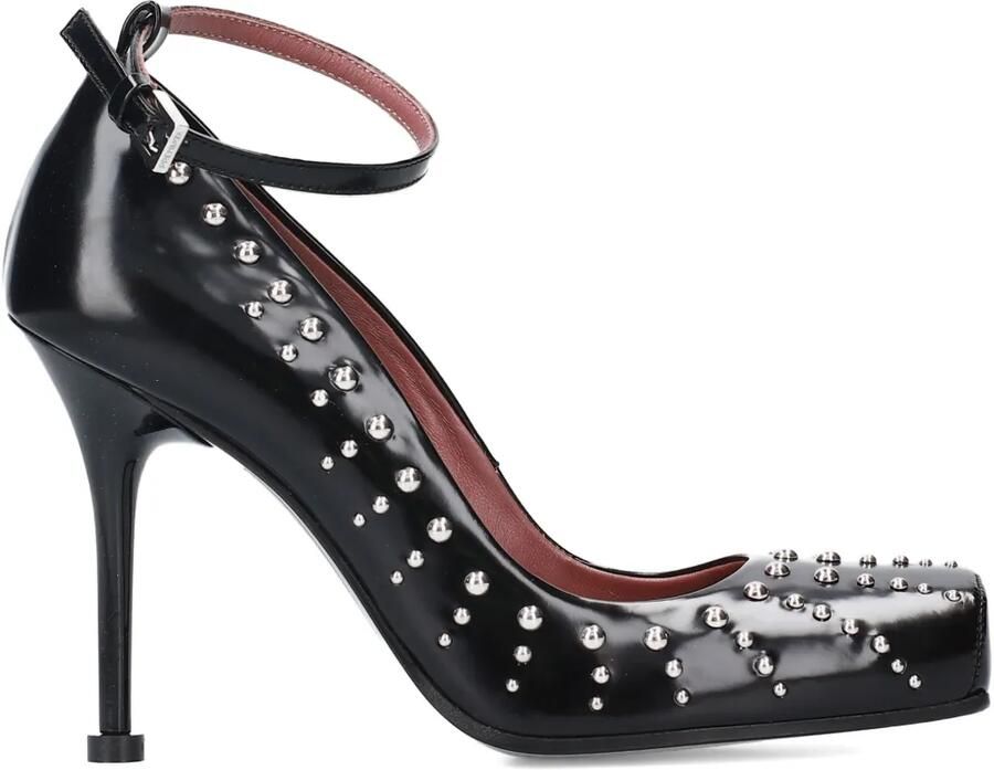 Premiata Pumps met enkelbandje en studs Zwart