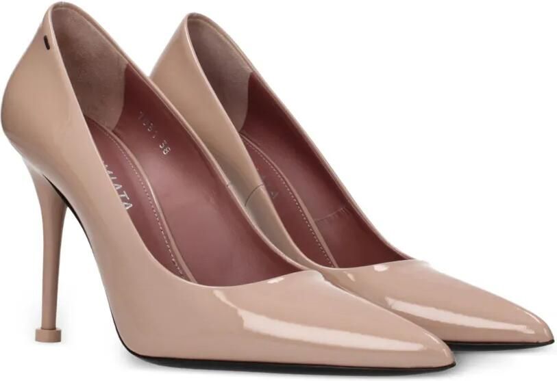 Premiata Pumps met puntige neus en gelakte afwerking Roze - Foto 5