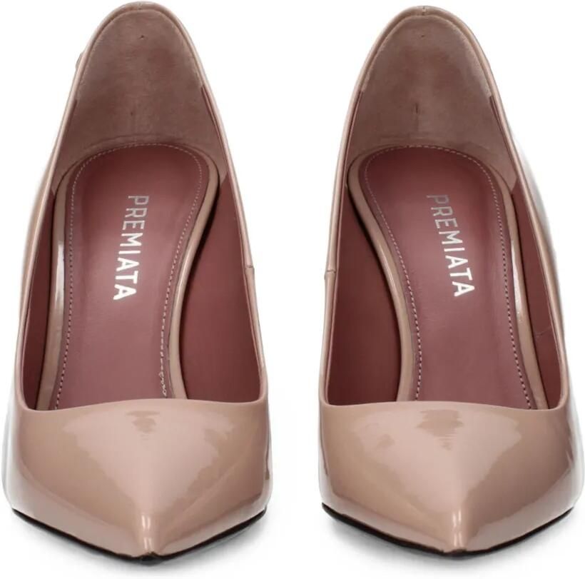 Premiata Pumps met puntige neus en gelakte afwerking Roze - Foto 3