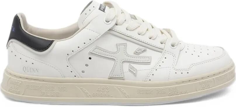 Premiata Quinn logo-patch sneakers Wit