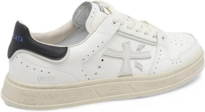 Premiata Quinn logo-patch sneakers Wit - Foto 4